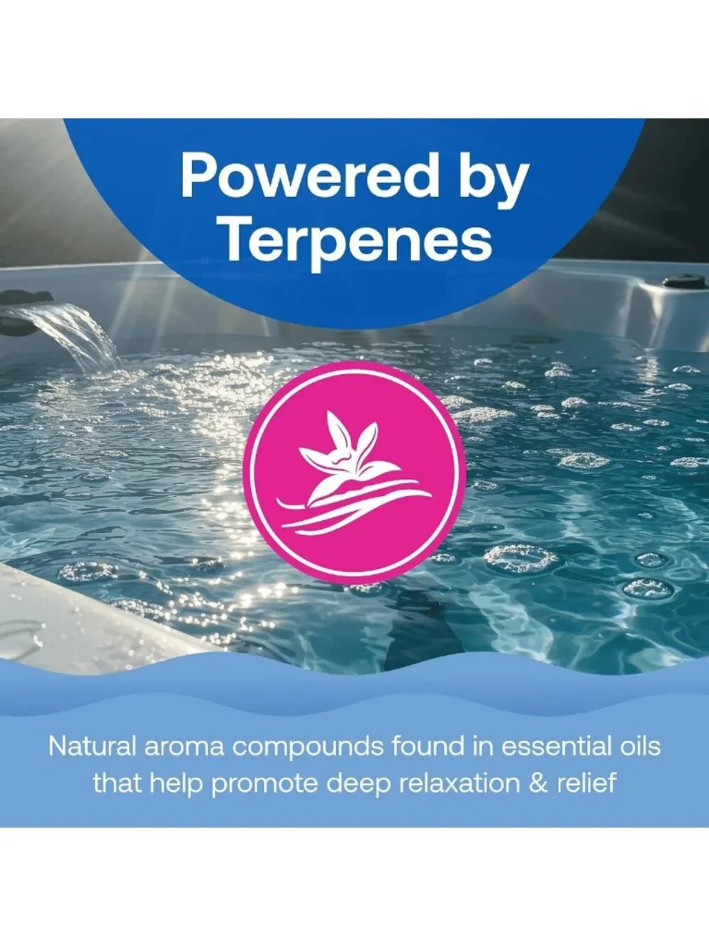 Aromatherapy Muscle & Joint Relief for Spas & Hot Tubs - 1lb Wellness Soak